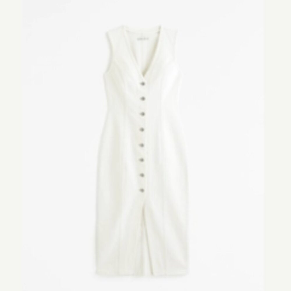 The A&F Mara Vest Midi Dress
